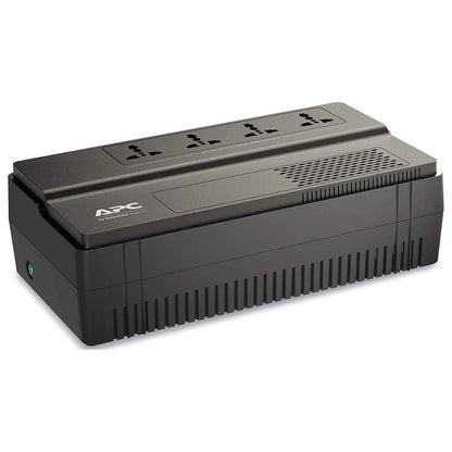 APC Easy UPS 800VA, AVR, 230V Input/Output, 4 Universal Outlets, Floor/Wall Mount, Black | BV800I-MSX