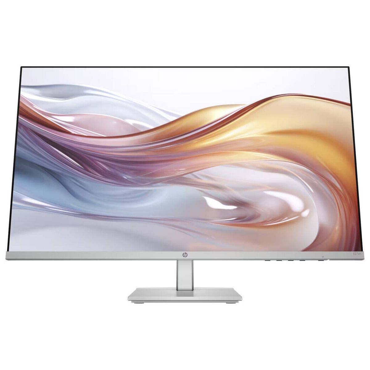 HP Series 5 Monitor, 27" FHD IPS Display, 100Hz Refresh Rate, 5ms (GtG with Overdrive) Response Time, Adjustable Height & Tilt, 3-Sided Micro-Edge Bezel, 16.7m Colors, Black/Silver