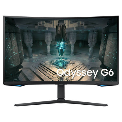 Samsung Odyssey G6 Gaming Monitor, 32" QHD VA Display, 240Hz Refresh Rate, 1ms (GtG) Response Time, FreeSync Premium Pro Technology, 1000R Curvature, Black | LS32BG650EMXUE