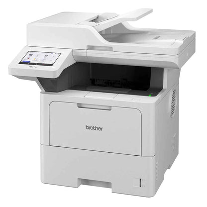 Brother MFC-L6710DW Mono Laser Printer, Print, Scan, Copy, Fax, Up to 50/52 ppm Print Speed, Up to 1200 x 1200 dpi Resolution, 5.0" Colour Touch LCD Display, Wireless Connectivity, White | MFC-L6710DW Category: Stationery Supplies