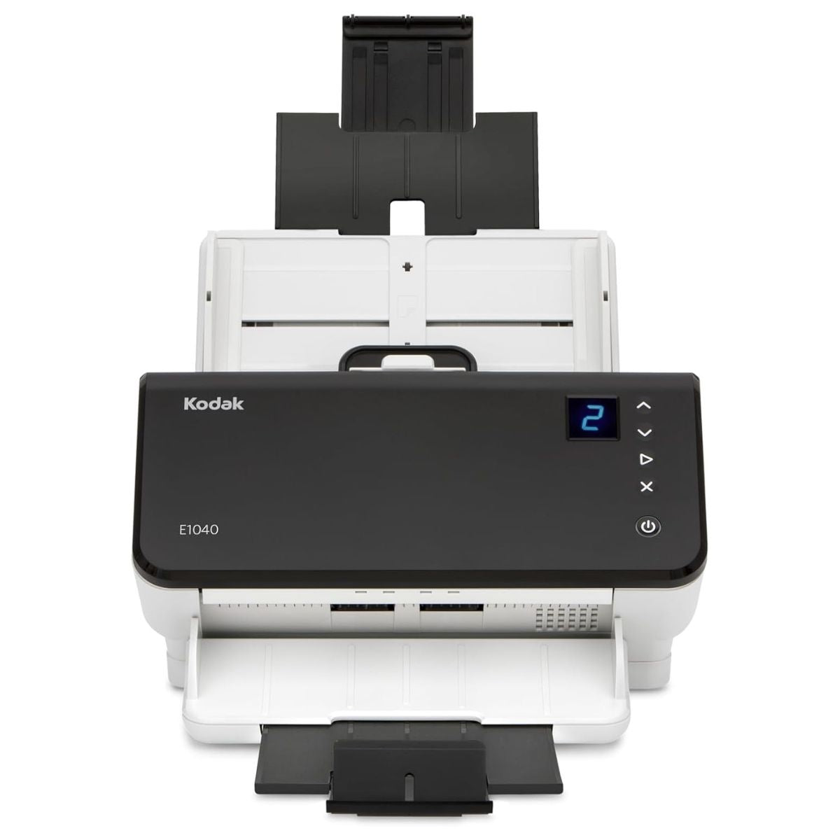 Kodak Alaris E1040 Scanner, 40ppm/80ipm Speed, 600dpi Optical Resolution, Up to 80 Sheets Feeder Capacity, Up to 5,000 Pages Per Day, White/Black | 8011892