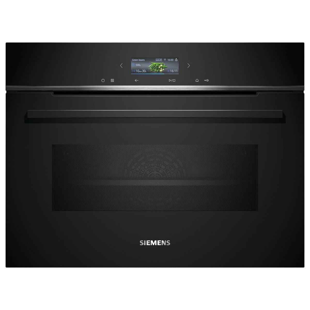 Siemens iQ700 60cm Home Connect Built-In Electric Oven with Microwave – 15 Cooking Functions, Compact Combi Oven