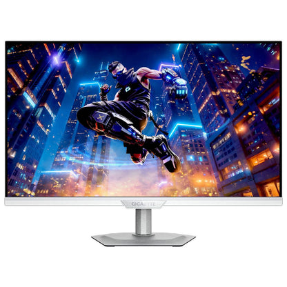 Gigabyte M27UP ICE 27" Gaming Monitor – 4K UHD, 160Hz, 1ms (GTG), SS IPS, Dual Mode, FreeSync &amp; G-SYNC Compatible (White/ICE Edition)