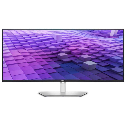 Dell UltraSharp 38" IPS Curved USB-C Hub Monitor, WQHD+ 3840x1600 @ 60 Hz, 5 ms Response, 300 nits Brightness, 9W Speaker, DCI-P3, 98% P3 with 1.07 Bn Colors, USB-C, HDMI, DP, 2.5GbE RJ45