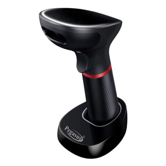 Pegasus PS5260X Cordless 2D Barcode Scanner | 2.4G Wireless & Bluetooth | 640 × 480 CMOS | 2600mAh Battery | With Cradle