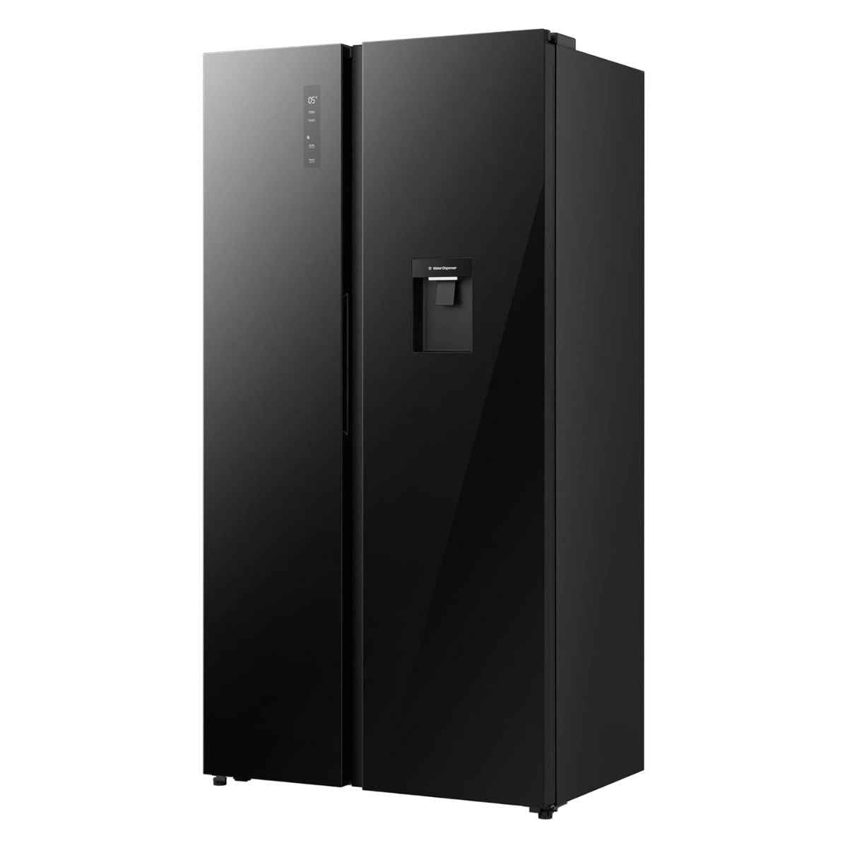 Hisense RS3P725NBG Side by Side Refrigerator | 725 Litres | Water Dispenser | Inverter Compressor | Total No Frost | Silver
