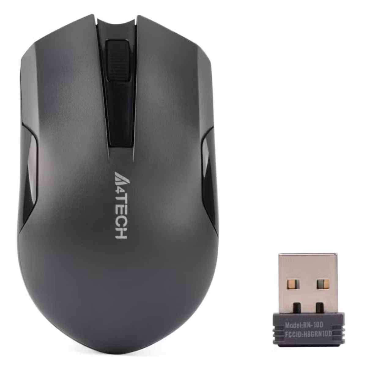 A4Tech G3-200NS Wireless Mouse – 2.4GHz, Silent Click, 1200 DPI (Black)