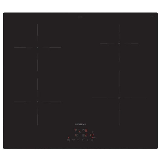 Siemens iQ100 60cm Built-In Induction Hob – Black (Model EU611BEB5E)
