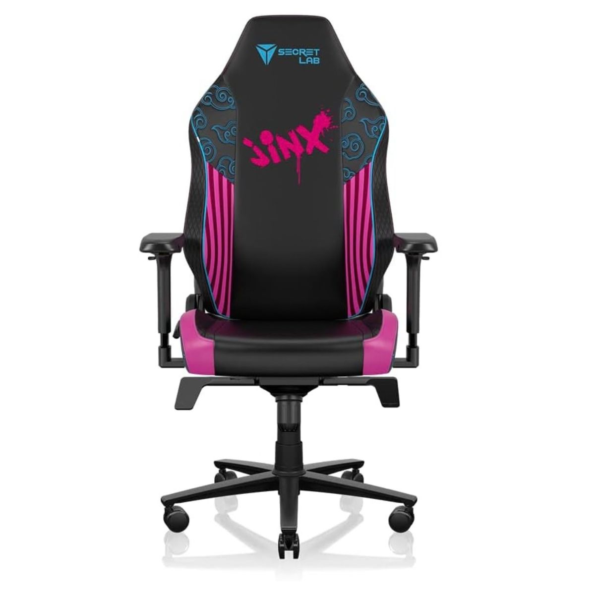 Secretlab TITAN Evo Jinx Regular Gaming Chair | NEO Hybrid Leatherette | 4D Armrests | 165° Recline | M-E24PU-JINXX