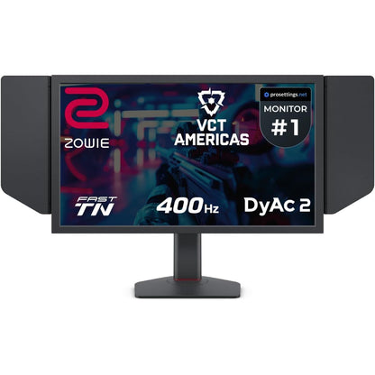 BenQ Zowie XL2566X+ 24.1" FHD Gaming Monitor, Fast TN, 400Hz, DyAc 2, Black eQualizer, Shielding Hood | XL2566X+