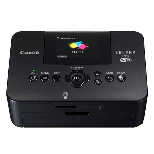 Canon SELPHY CP1000 Compact Photo Printer – 300 × 300 dpi, Dye Sublimation Printing, 2.7” TFT Display, USB &amp; Memory Card Support, Black | CP1000
