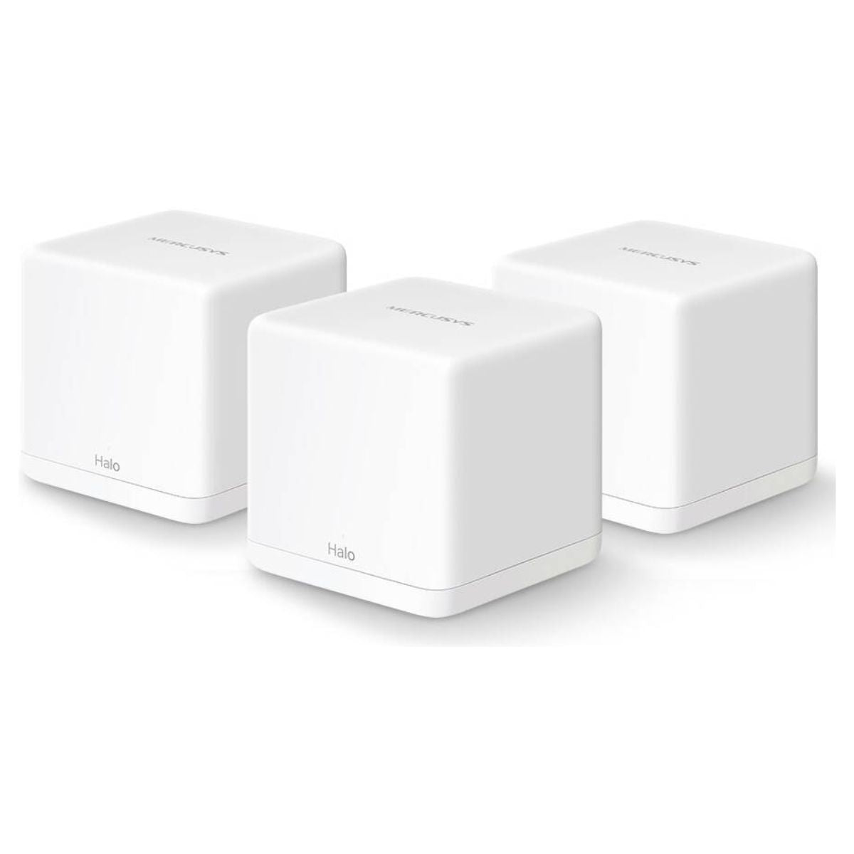 MERCUSYS Halo H30G AC1300 Whole Home Mesh Wi-Fi System | 3-Pack | Up to 1.3 Gbps | Dual Band | 3,500 sq. ft. Coverage | Gigabit Ports | White