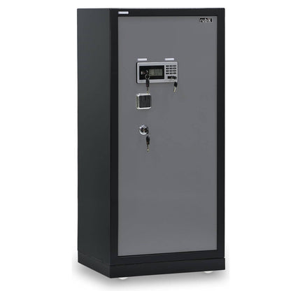 Rubik X-Large Executive Digital Safe Box RB150XTD – Triple Security Lock, Ultra Large Capacity, Heavy-Duty Steel, 150×65×56cm, Black/Grey