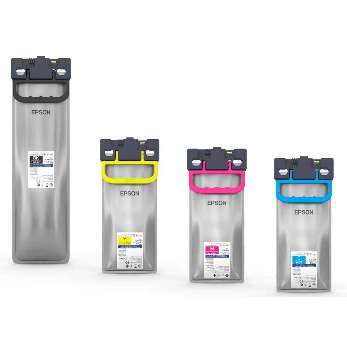 EPSON WorkForce Pro WF-C87xR XL Ink Supply Unit | Up to 20,000 Pages Yield | Genuine Epson Ink | Black, Cyan, Magenta &amp; Yellow | C13T05A Series