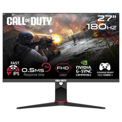 GAMEON COD27FHD180IPS  Call Of Duty (COD) 27" FHD, 180Hz, MPRT 0.5ms, HDMI 2.1, Fast IPS Gaming Monitor (Supports VRR & PS5) - Black