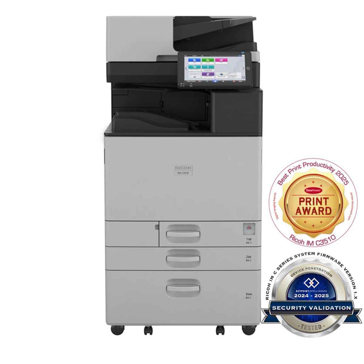 Ricoh IM C3510(A) All-in-One Multifunction Colour Printer | A3 Copier, 35 PPM | 4-Tray High Capacity Office Solution