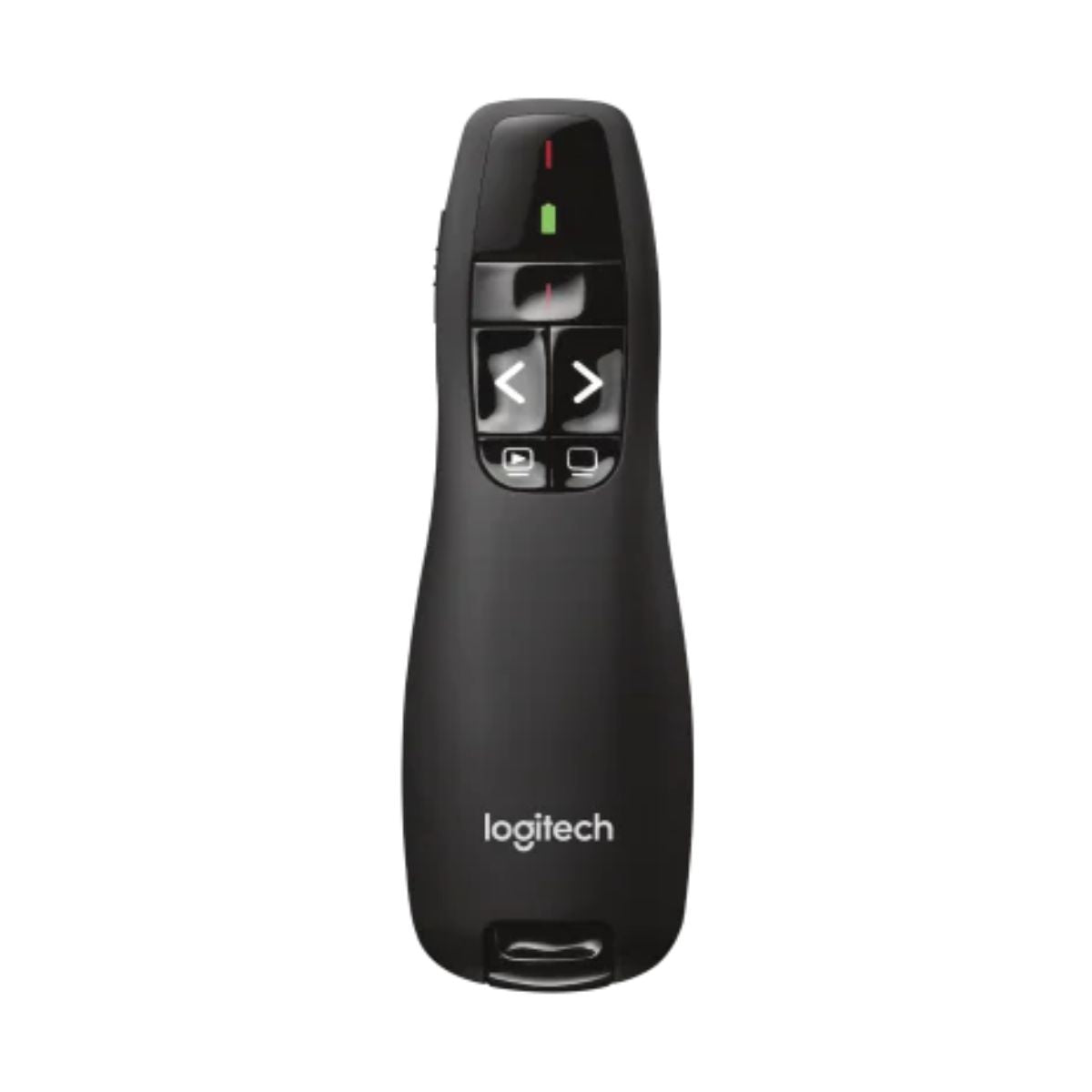 Logitech R400 Wireless Presenter | 2.4GHz Wireless Presentation Remote | Red Laser Pointer | 20m Range | 910-001356