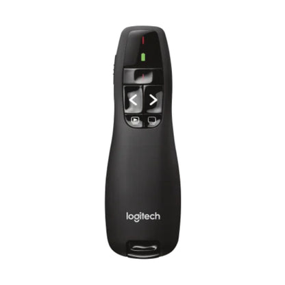 Logitech R400 Wireless Presenter | 2.4GHz Wireless Presentation Remote | Red Laser Pointer | 20m Range | 910-001356