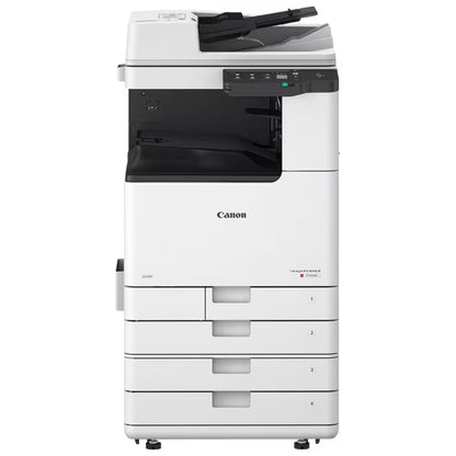 Canon imageRUNNER C3326i Multifunction Laser Printer, Print, Copy, Scan, Send, Optional Fax, 7" TFT LCD WVGA Color Touch Panel, 26 ppm Print Speed, Up to 1200 x 1200 DPI Resolution, White C3326i
