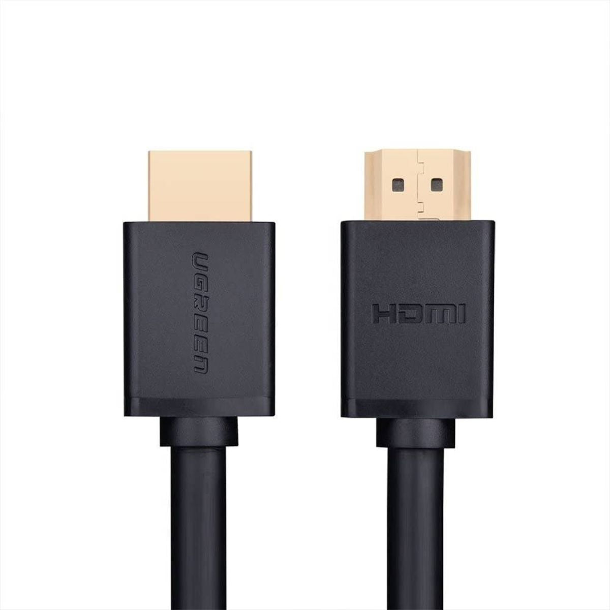 UGREEN HD104 HDMI to HDMI Cable with Ethernet | 4K Resolution Support | 10.2Gbps Data Transfer Rate | Gold-Plated Connectors | Up to 30M Length | Black