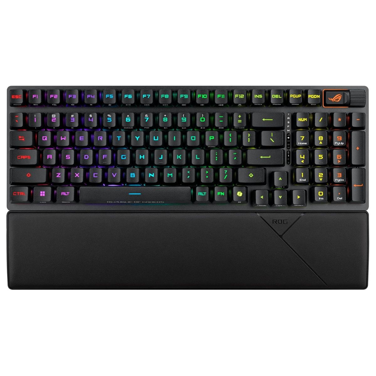 Asus ROG X901 Strix Scope II Gaming Keyboard – -96% Layout, English & English-Arabic, Tri-Mode, Hot-Swappable, RGB