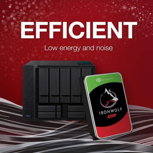 Seagate IronWolf 8TB NAS Hard Drive 7200 RPM 256MB Cache SATA 6.0Gb/s CMR 3.5" Internal HDD for RAID Network Attached Storage | ST8000VN004