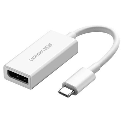 UGREEN 40372 USB-C to DisplayPort Adapter | 4K 60Hz | 15CM | White