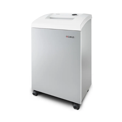 Dahle Departmental Shredder Model 606 | Heavy-Duty Cross-Cut | Professional Document Shredder | 86.5 × 54.5 × 43.5 cm | White | DHL 40330-06955
