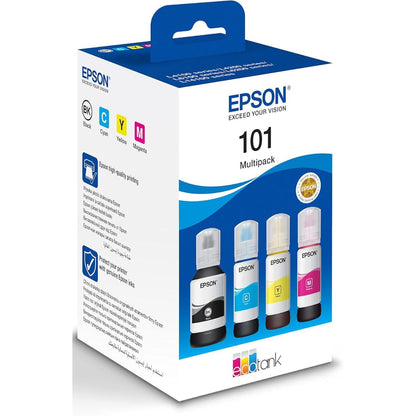 Epson 101 Ink Bottle – High-Yield Pigment & Dye Ink for EcoTank Printers