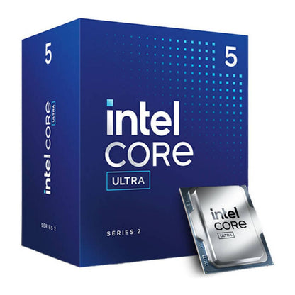 Intel Core Ultra 5 225 Processor | 10 Cores | 10 Threads | Up to 4.9 GHz | 20MB Cache | Intel Graphics | DDR5-6400 | Up to 256GB | LGA 1851 | BX80768225