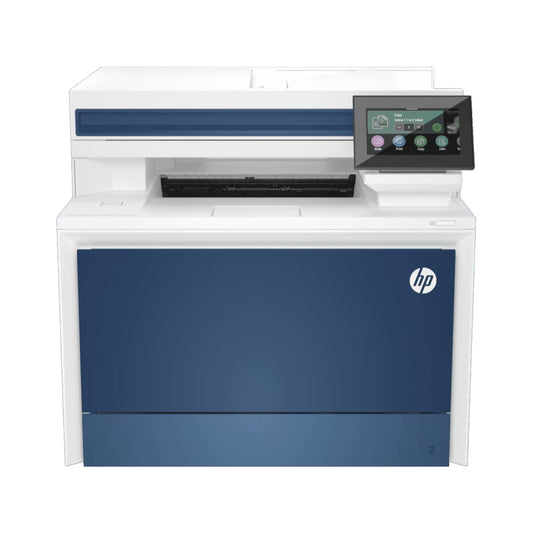 HP 4303fdw Color LaserJet Pro MFP Printer, Print, Copy, Scan, Fax, Up to 35 ppm Print Speed, Automatic Duplex Printing, Up to 600x600 dpi Resolution, 4.3" WLED Display, Flatbed Scanner, White | 5HH67A