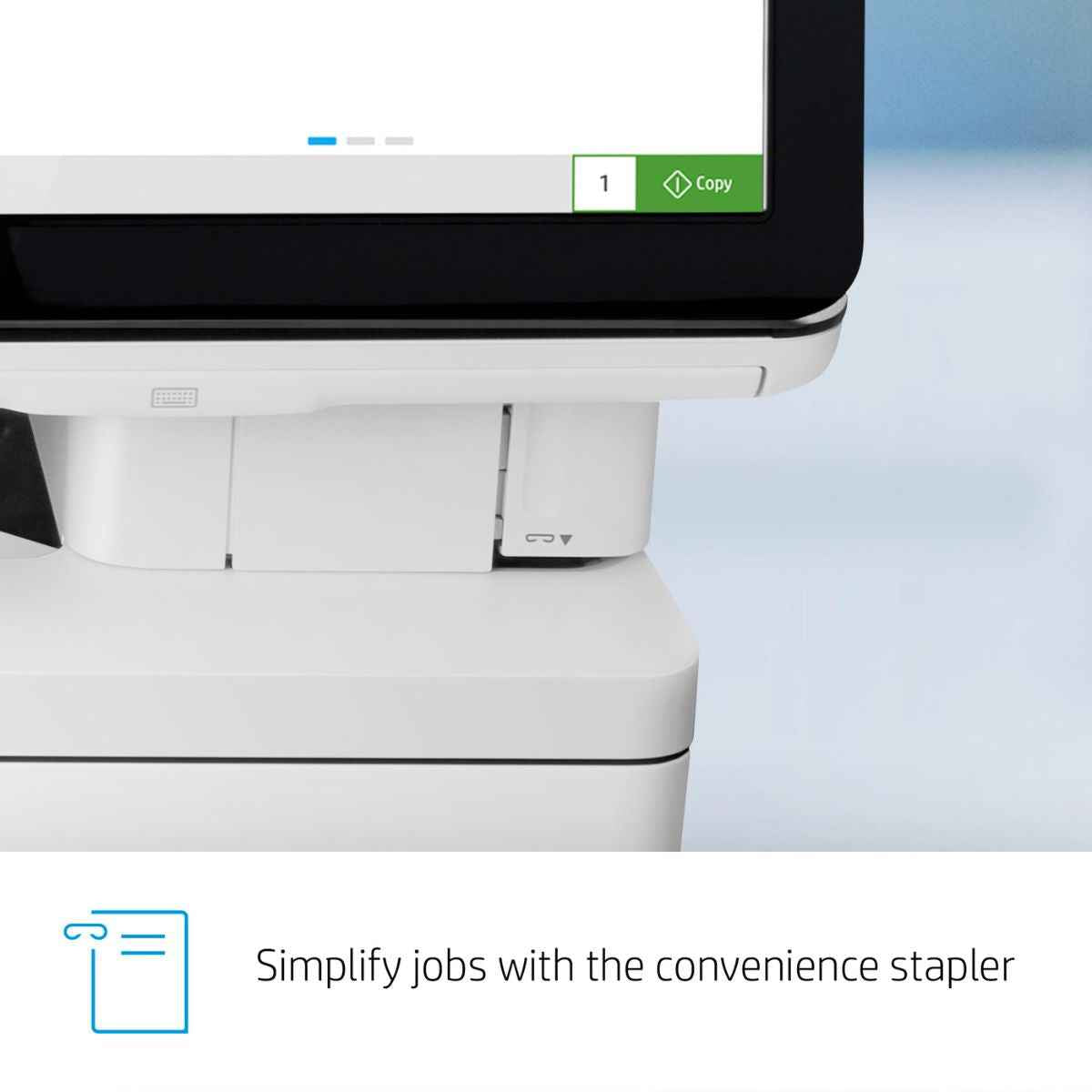 HP Color LaserJet Enterprise Flow MFP M578c Laser Printer, Print, Copy, Scan, Fax, Print Speed Up to 38ppm (Black) & 38ppm (Color), HP ImageREt 3600 Quality, 8" Color Touch Screen, White | 7ZU87A