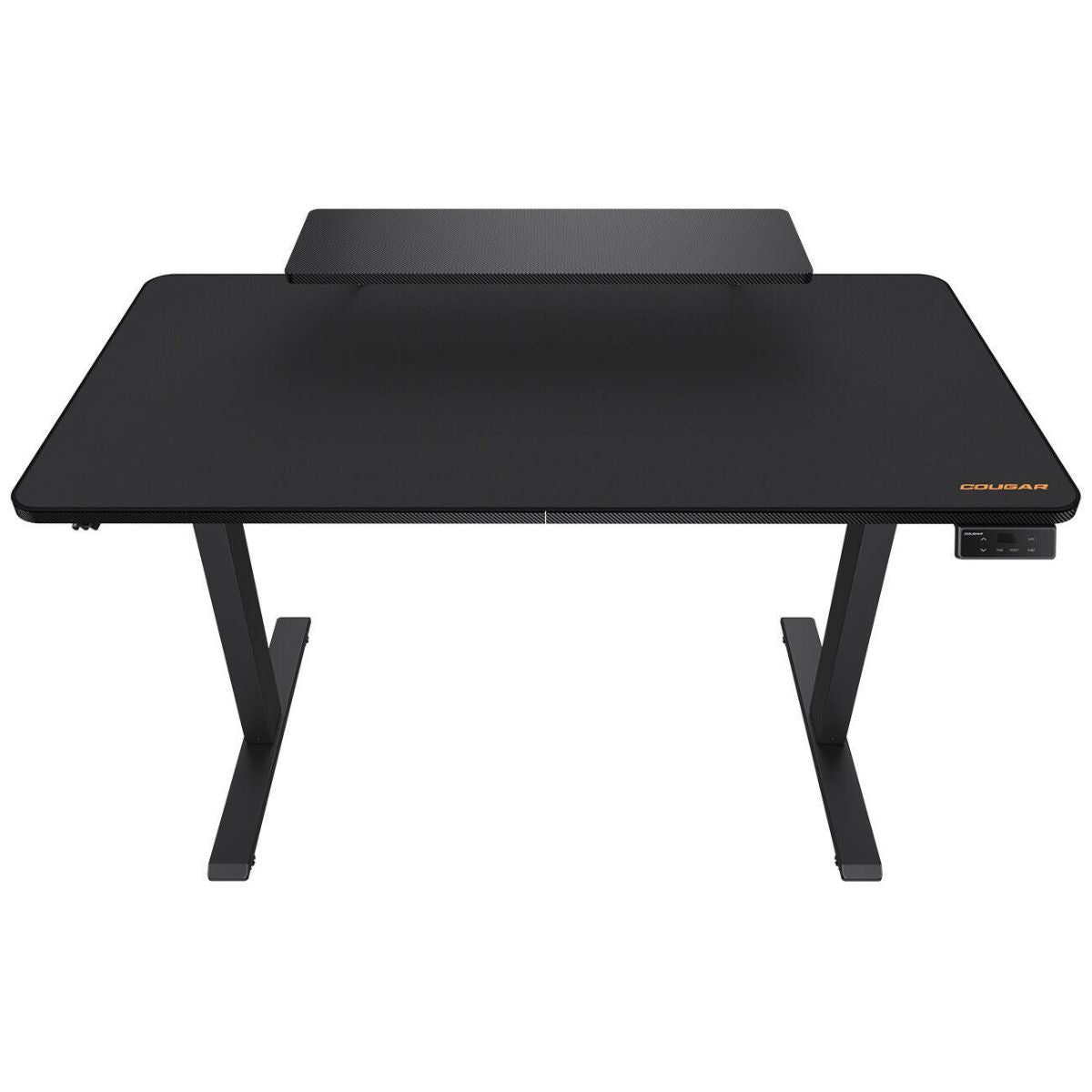 Cougar E-STAR 120 Gaming Desk – Electric Height Adjustable, Full Desk Mouse Pad, Monitor Stand, Cable Management (Black)