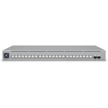 Ubiquiti Networks Pro Max 24-Port 2.5G / 1G Mgd Network Switch, 112 Gb/s Switching, Layer 3 Features, 1.3" Touchscreen, DC Power Backup Ready, 16 x Gigabit ETH Ports (60W) | USW-PRO-MAX-24-POE-EU