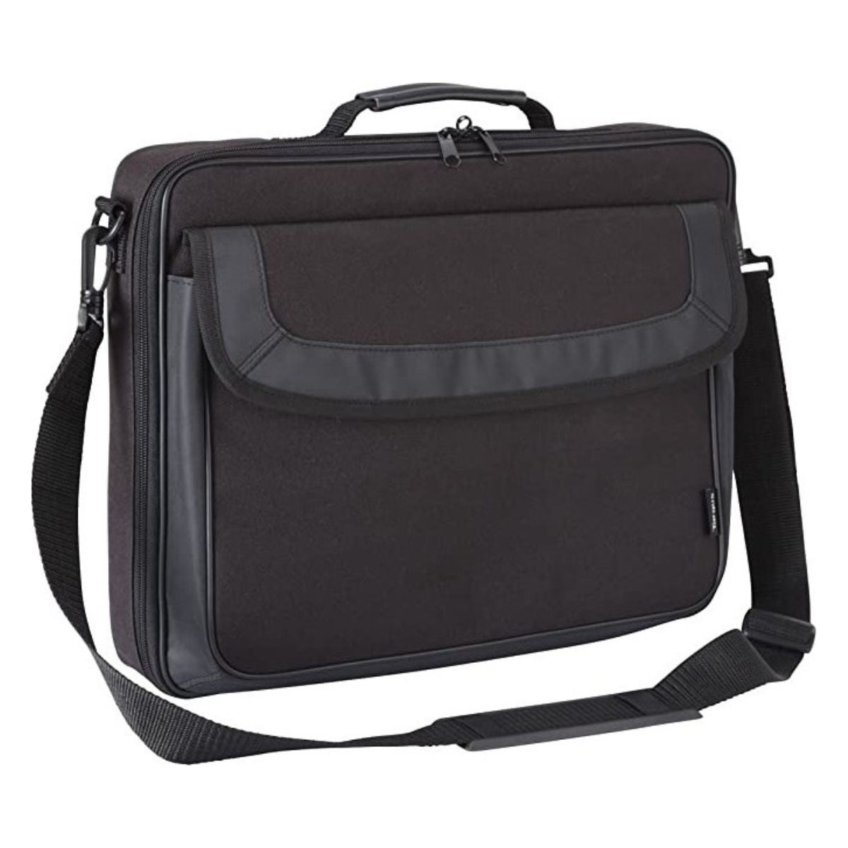 Targus TAR300 Classic 15-15.6" Clamshell Laptop Bag | Padded Compartment | Shoulder Strap | Black