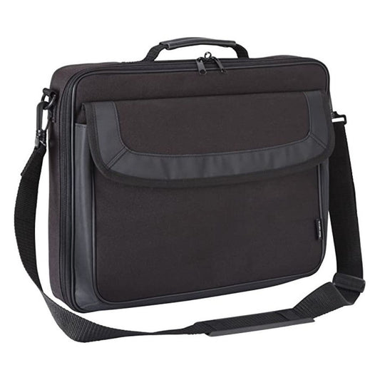 Targus TAR300 Classic 15-15.6" Clamshell Laptop Bag | Padded Compartment | Shoulder Strap | Black