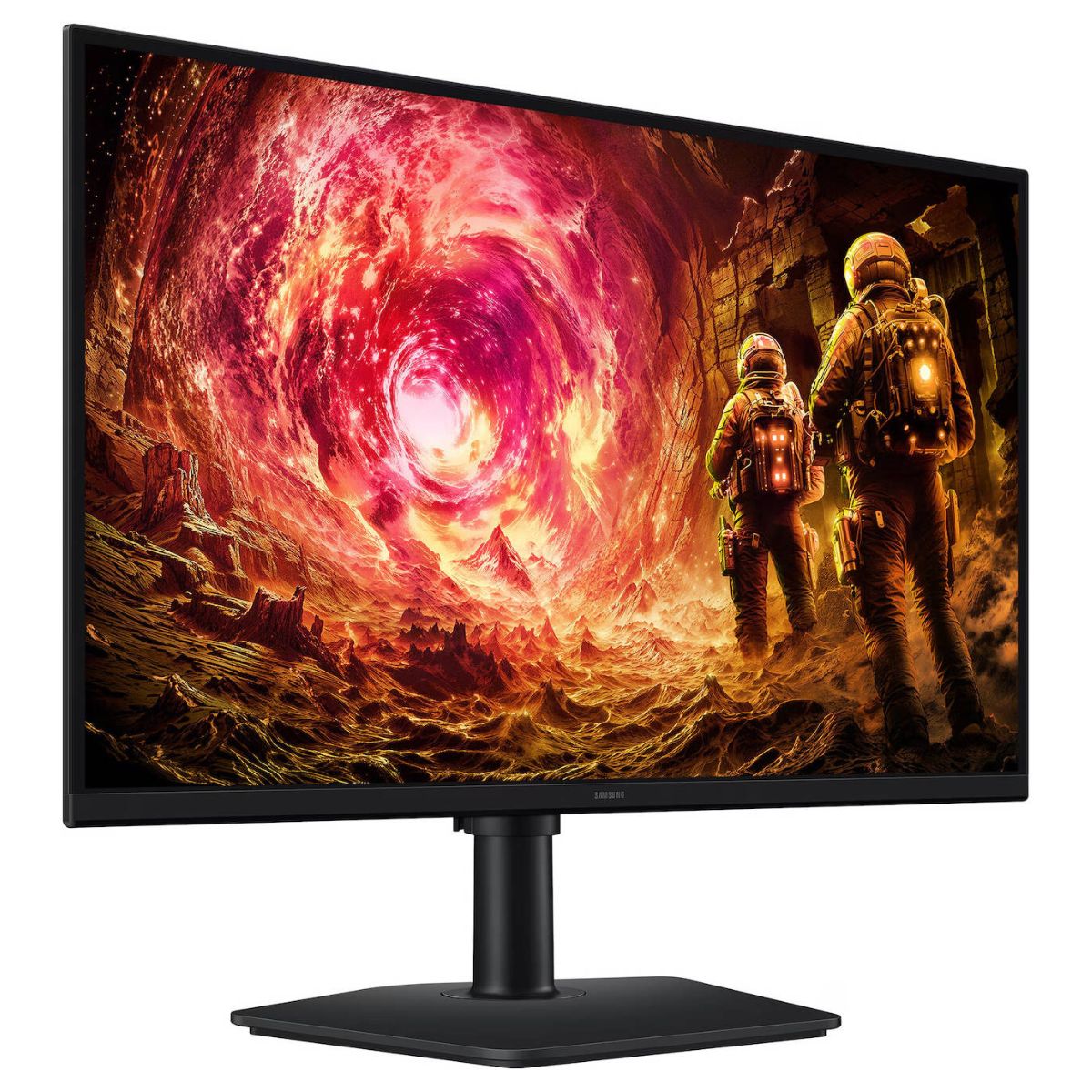 Samsung Odyssey G5 G50F Gaming Monitor, 27" IPS Display, QHD Resolution, 180Hz Refresh Rate, 1ms (GtG) Response Time, AMD FreeSync & G-Sync Compatible, 16.7m Color Support