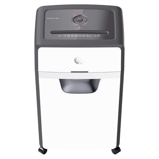 HP OneShred 16MC Micro-Cut Shredder – 16 Sheets, Security Level P-5