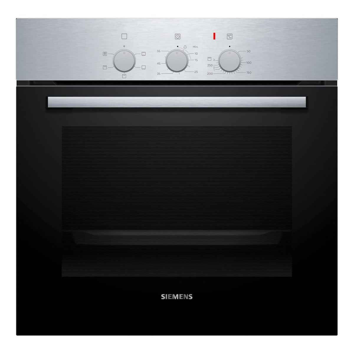 Siemens iQ100 HB011FBR1M Built-In Electric Oven – 71L, Top/Bottom Heat, Variable Grill, humidClean Plus, Stainless Steel