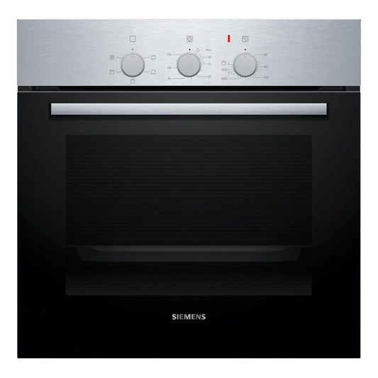 Siemens iQ100 HB011FBR1M Built-In Electric Oven – 71L, Top/Bottom Heat, Variable Grill, humidClean Plus, Stainless Steel