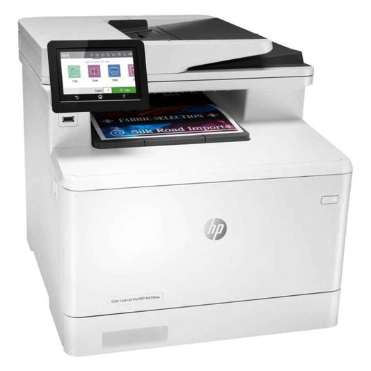 HP Color LaserJet Pro MFP M479fnw Print copy scan fax email Scan to email PDF 50sheet uncurled ADF