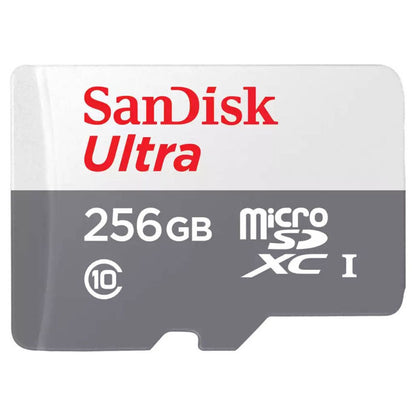 SanDisk Ultra 256GB microSDXC UHS-I Card | A1 | Class 10 | Up to 120MB/s | SDSQUNR-256G-GN3MN