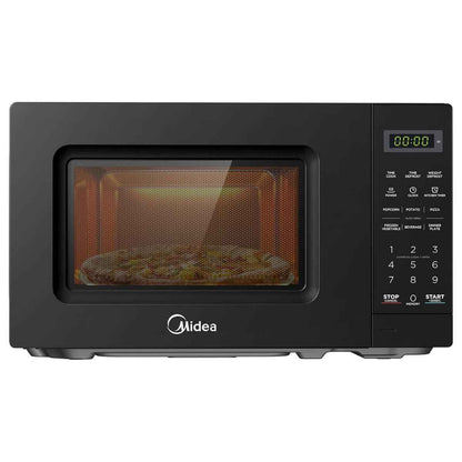 Midea Solo Microwave 20L Digital – EM721BK, 700W, LED Display, Black