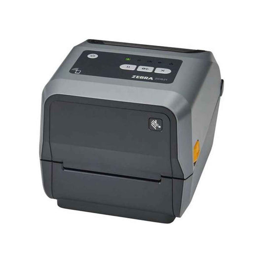 Zebra ZD621 Barcode Desktop Label Printer, Thermal Transfer Printing, 300dpi Print Resolution, 152 mm/s Printing Speed, 118 mm Label Width, Bluetooth, Ethernet Connectivity, Gray | ZD6A043-30EF00EZ