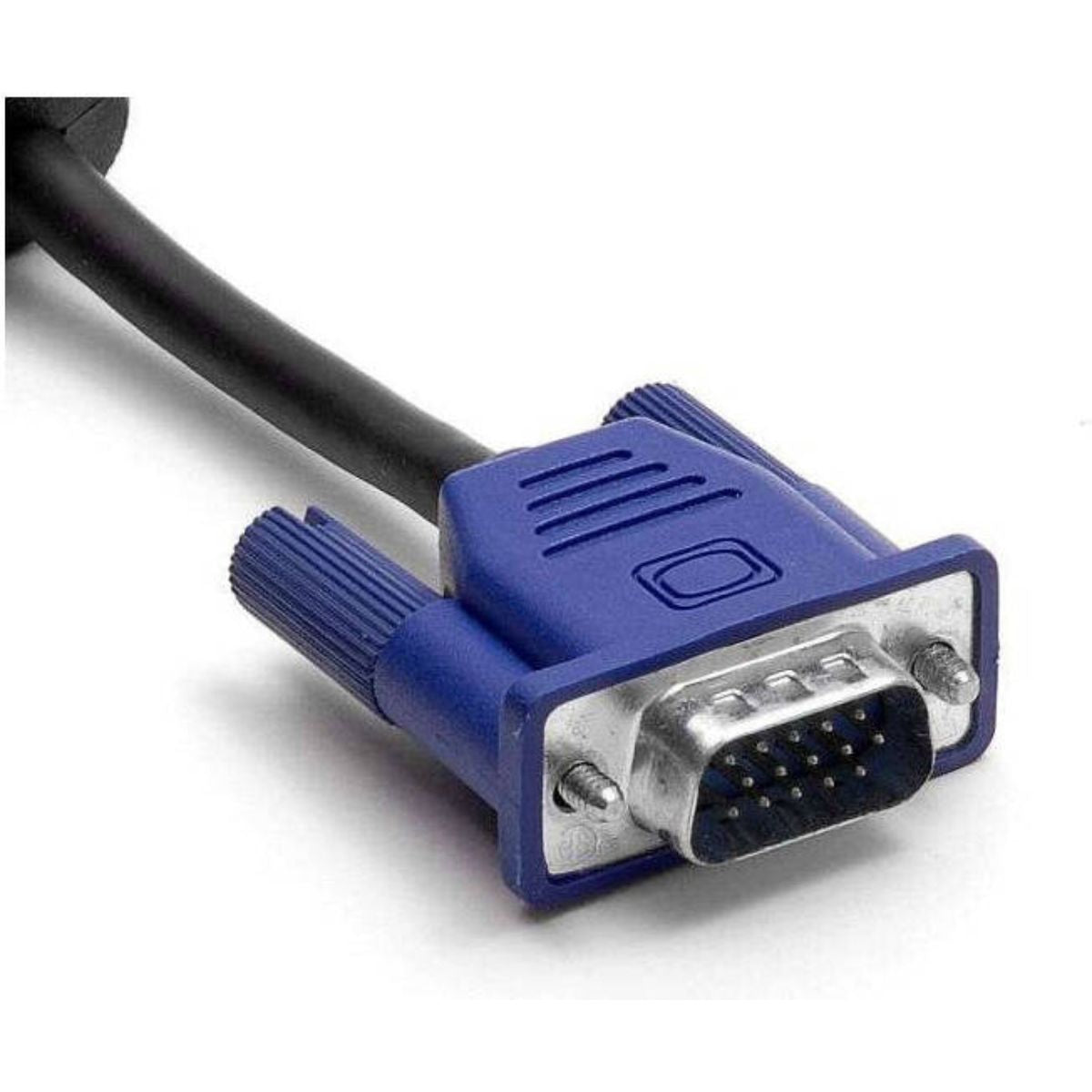 Kongda VGA Cable Extension 30m | Male to Male | CCS Conductor | Nickel-Plated Connectors | Black | VGA30M