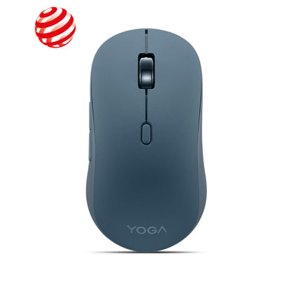 Lenovo Yoga Bluetooth Silent Mouse | Bluetooth 5.3 | 3-Device Connectivity | 4000 DPI | Silent Buttons | Ergonomic Wireless Mouse | Tidal Teal | GY51S61916