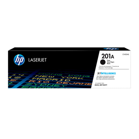 HP 201A Black Original LaserJet Toner Cartridge – CF400A, Sharp Black Printing, Reliable HP Performance