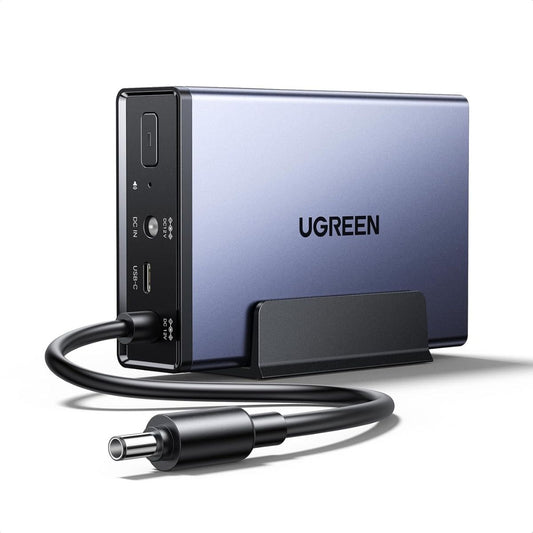 UGREEN NAS UPS US3000 | 120W DC Battery Backup | 12000mAh Lithium-Ion Battery | Zero-Second Power Transfer