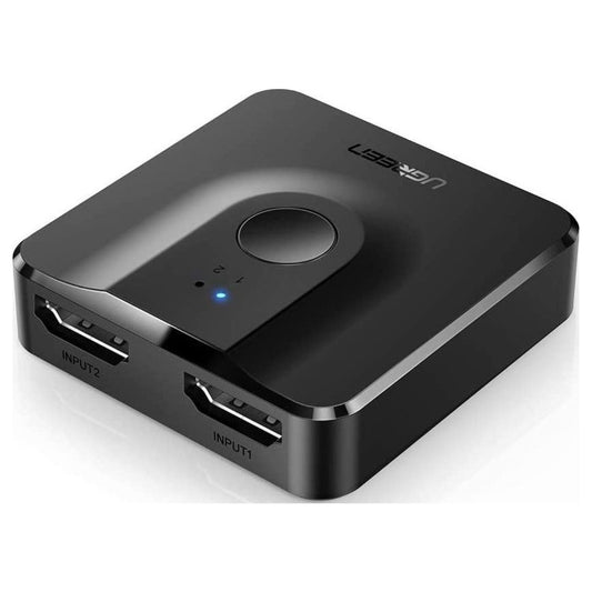 UGREEN CM217 2-in-1 HDMI Switch | Bi-Directional HDMI Splitter | 4K HDR 3D | HDCP Compatible | 50966
