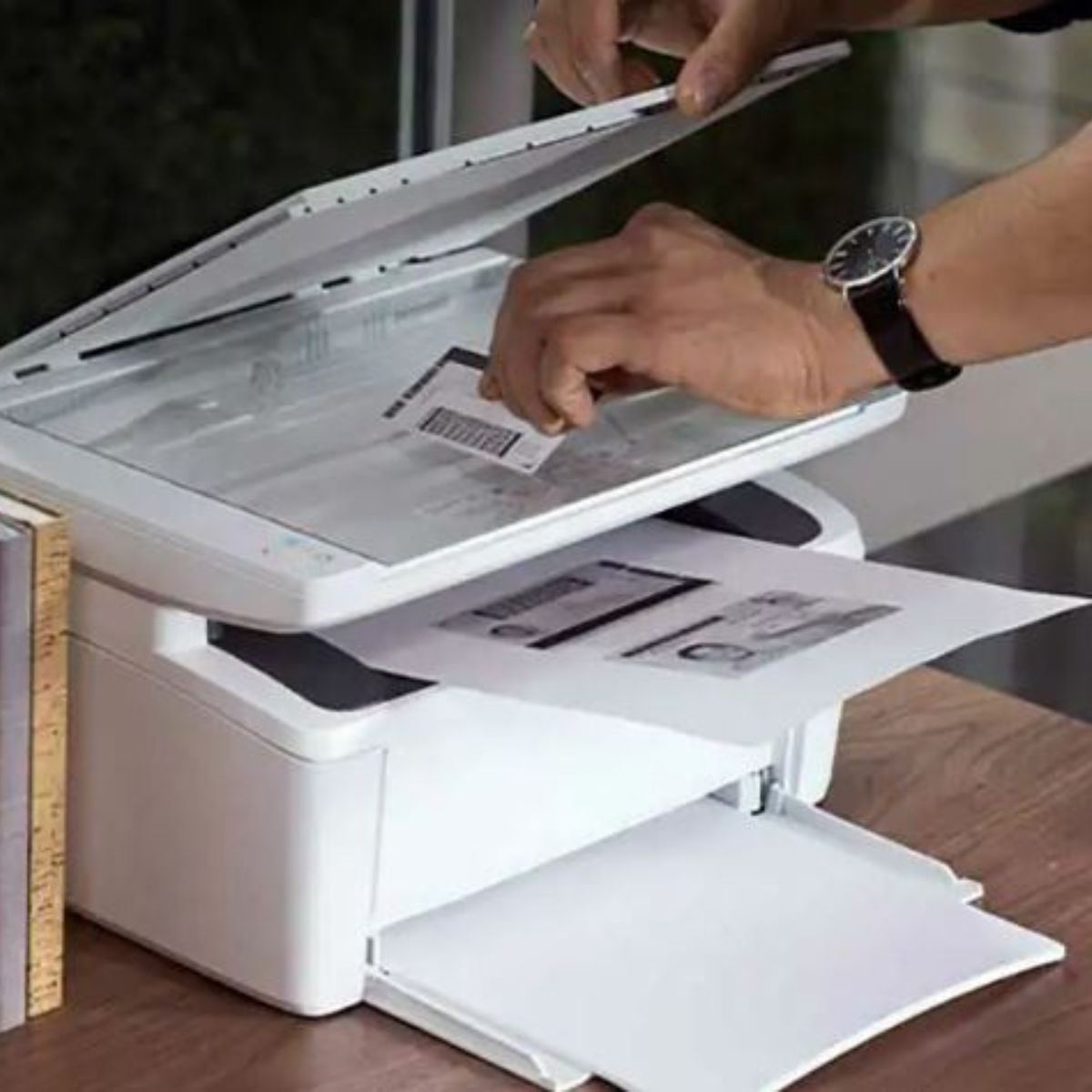 HP LaserJet MFP M141a Multifunction All In One Printer, Print / Copy / Scan, 21 - 30 Print Speed, USB Connectivity, 100 Sheets Output Capacity, Up to 21cpm Copy Speed, LED Display, White | 7MD73A